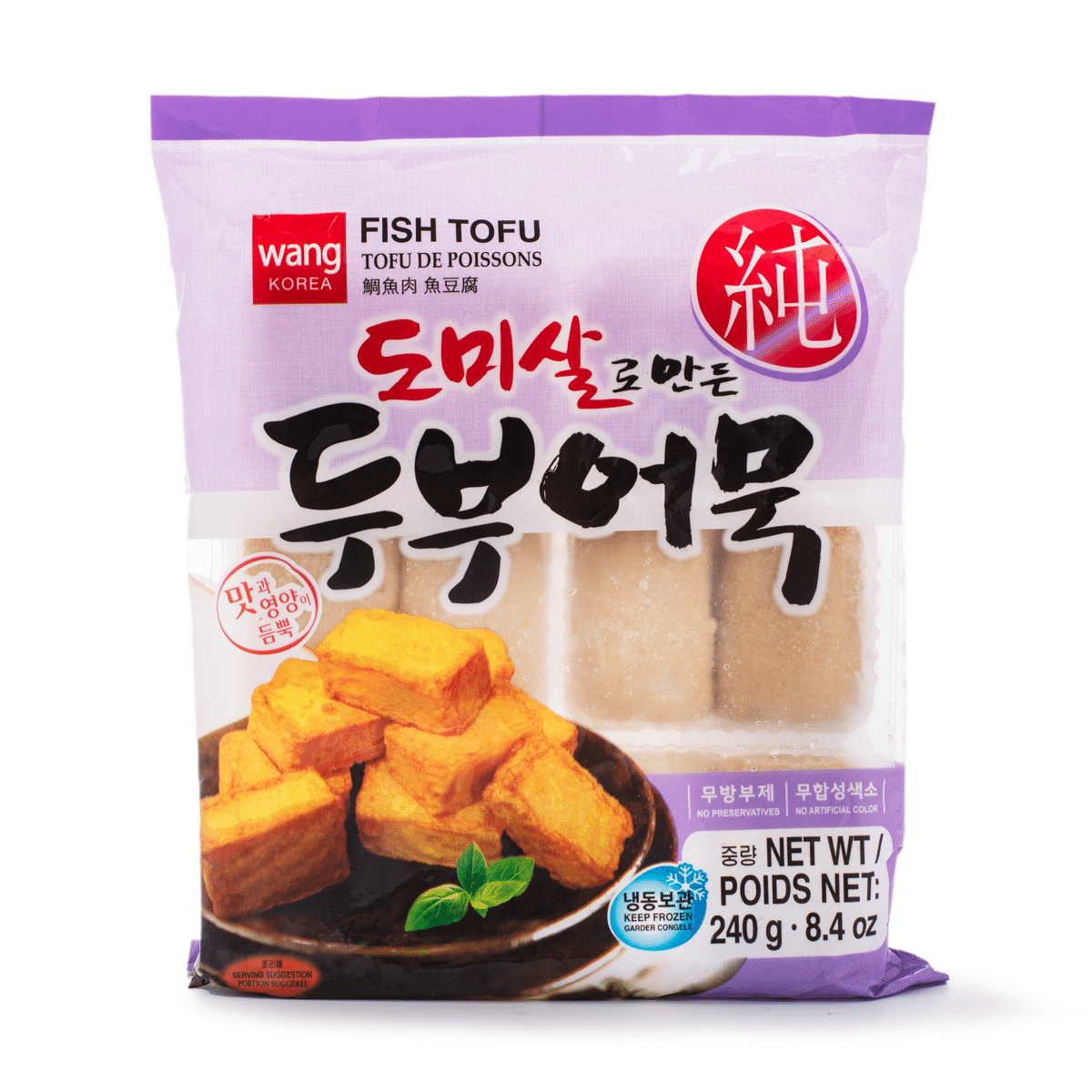 Wang Korea เต้าหู้ปลาแช่แข็ง 240 กรัม