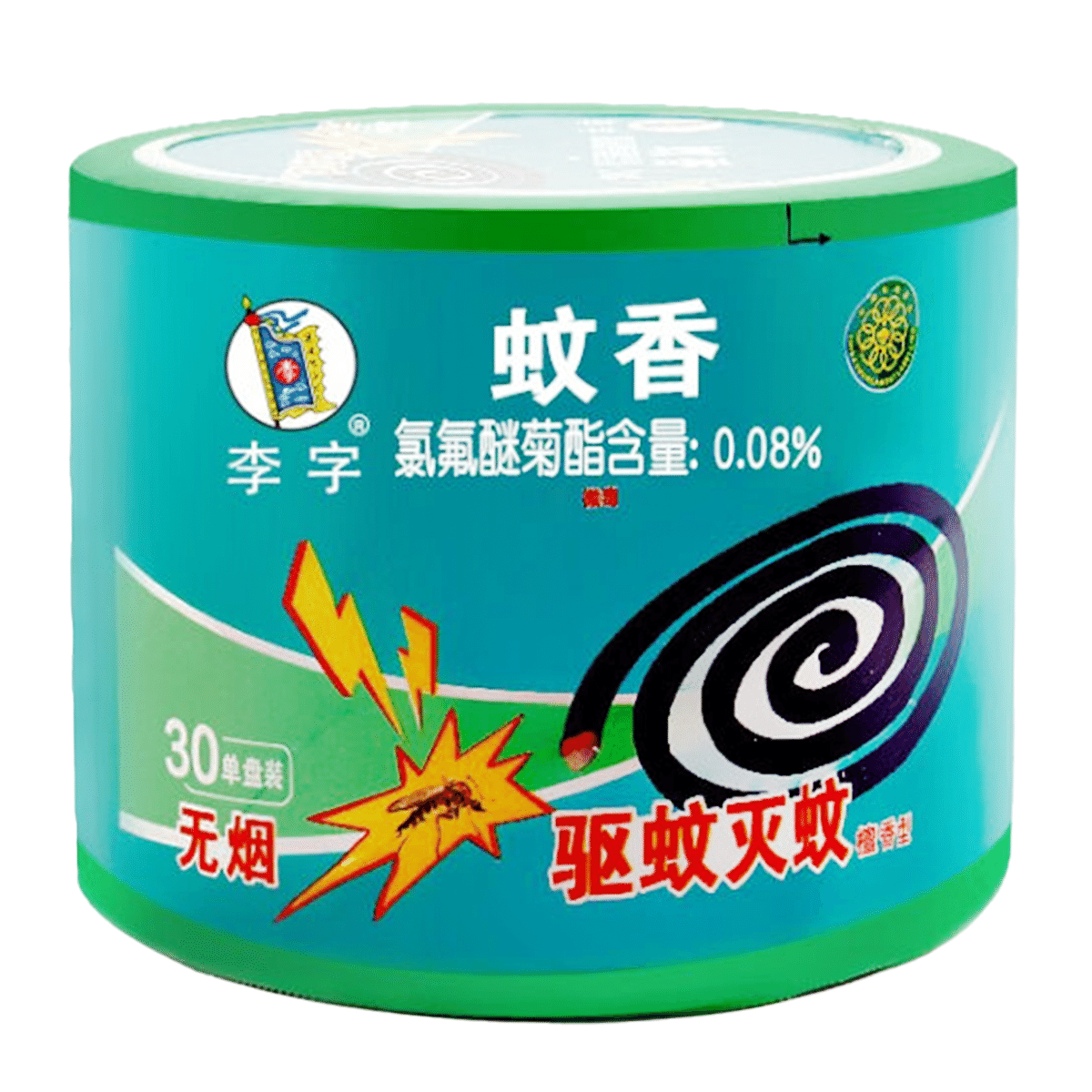 Lizi Mosquito Coil Mosquito Repellent Sandalwood 30pcs 1 箱