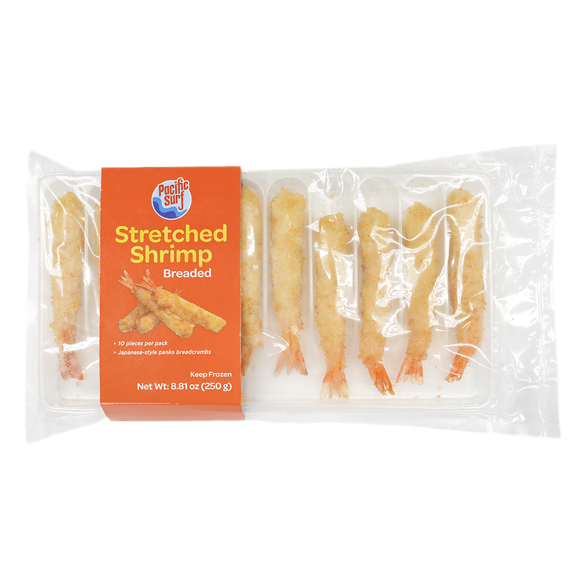 Stretched Shrimp, frozen 250 グラム