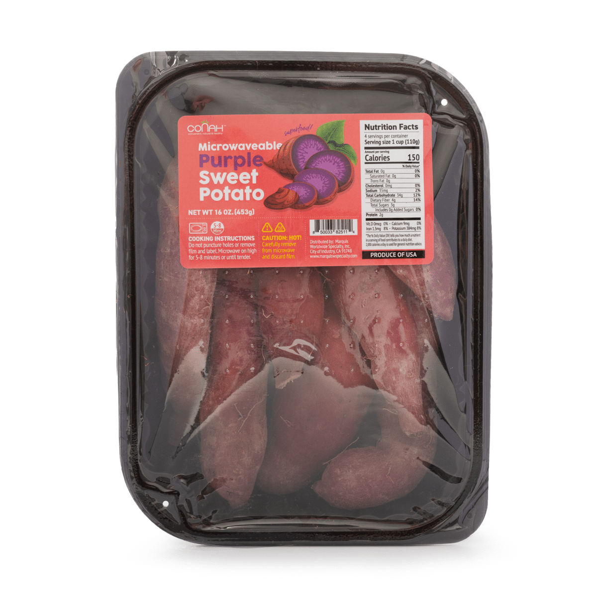 Purple sweet potato (microwavable) 16 oz