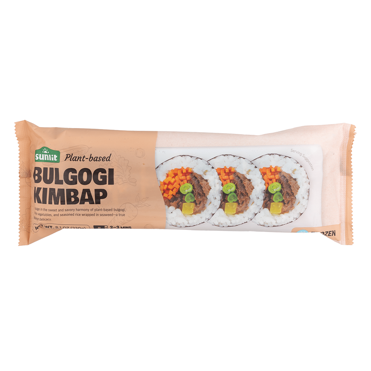 SUNLIT Plant Based Bulgogi Kimbap 8.1 oz