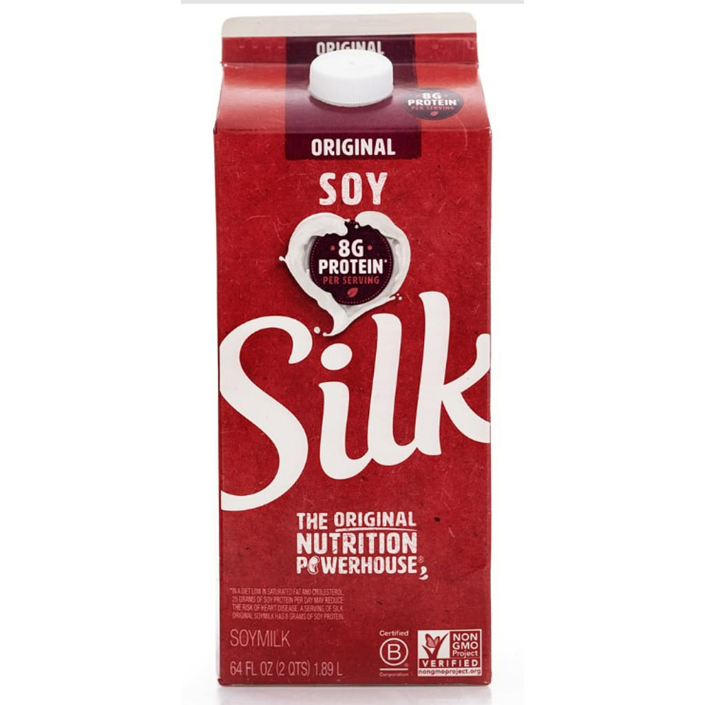 Leche de soya sabor original 64 onza(s) líquida(s)