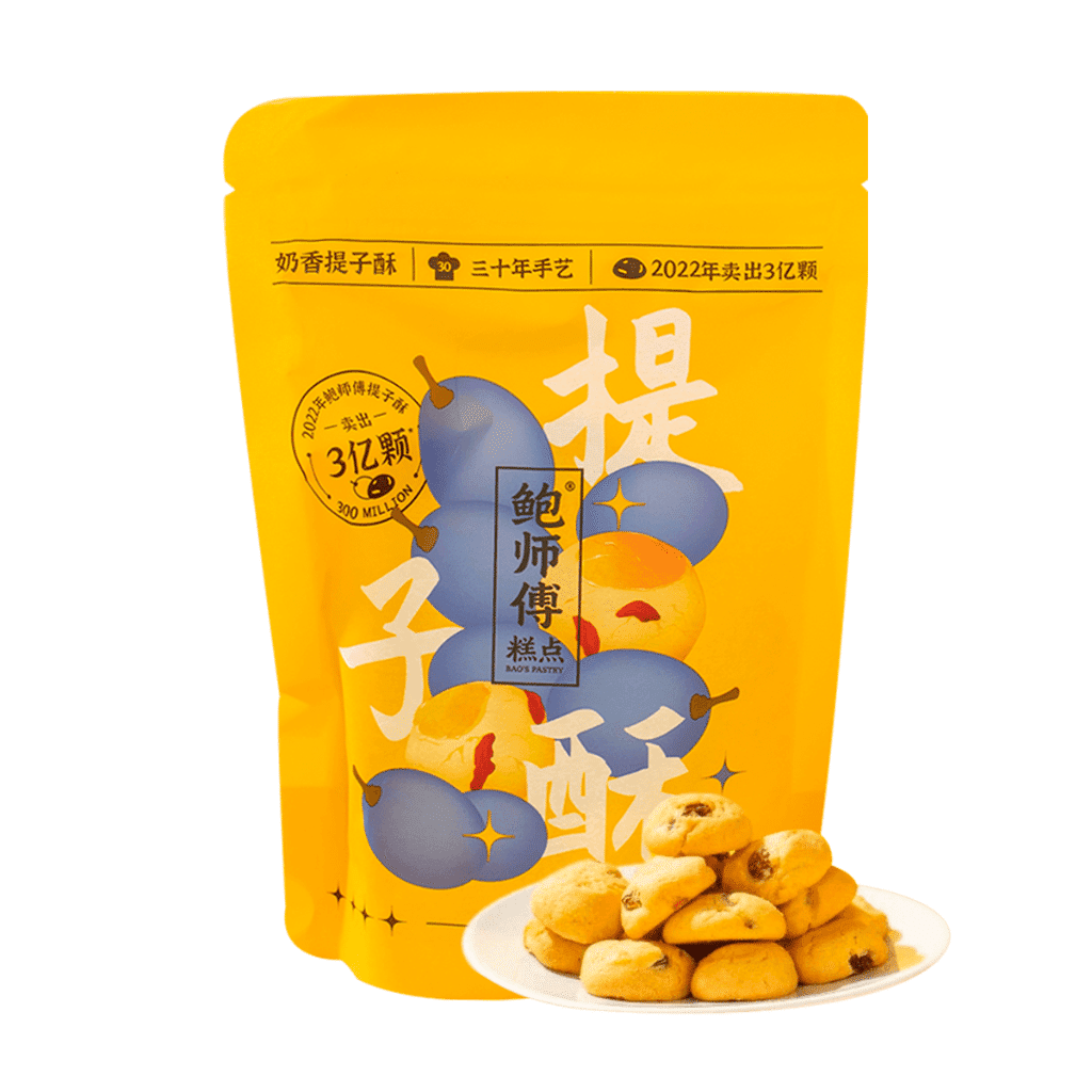 Bao Shifu Milky Raisin Shortbread 80g 80 g