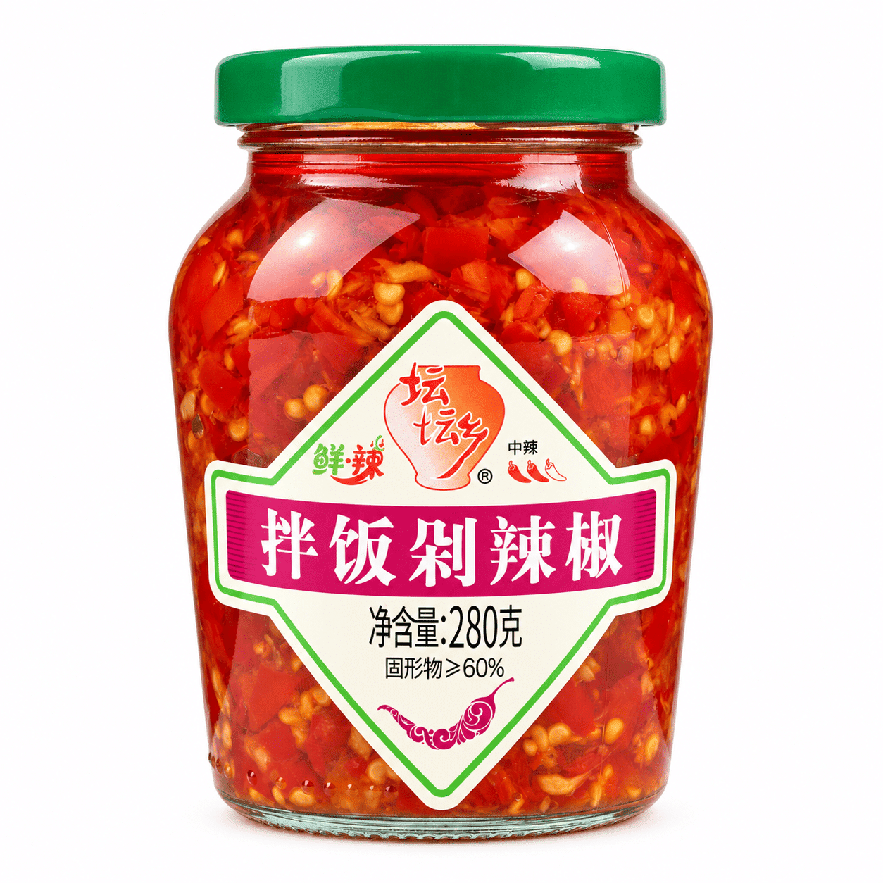 坛坛乡 拌饭剁辣椒 280 克
