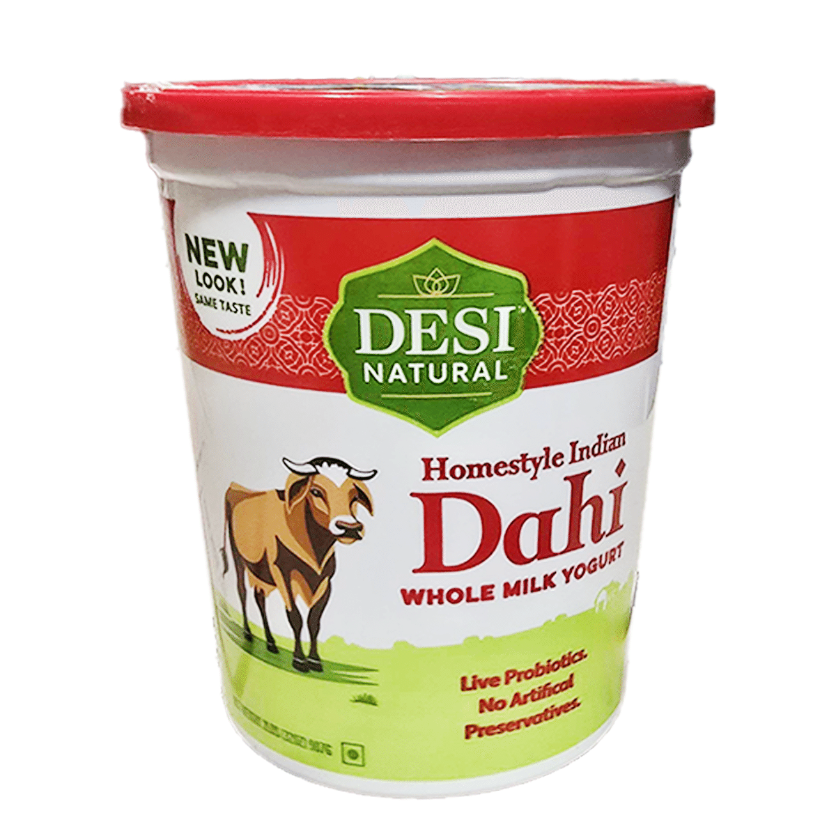 Iogurte Dahi de Leite Integral Desi Natural 2 lb