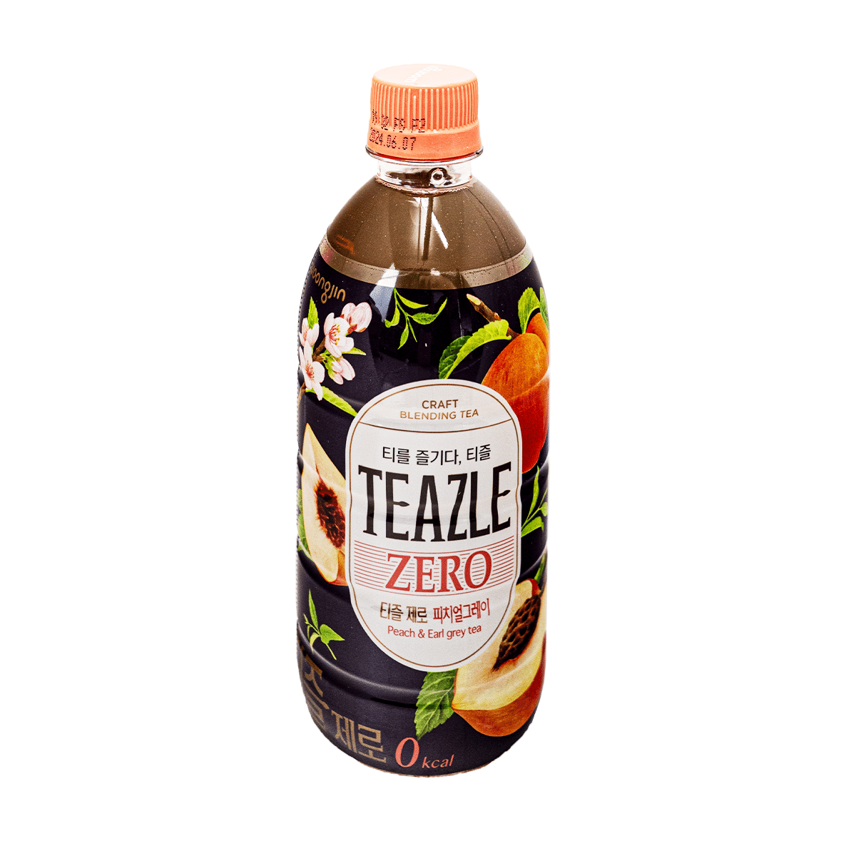 Bebida de Té de Durazno y Earl Grey WOONGJIN 500 mililitro(s)