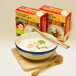 Dragonfly Vietnamese Coconut Thick Noodle Soup with Snakehead Fish, Frozen 350 g