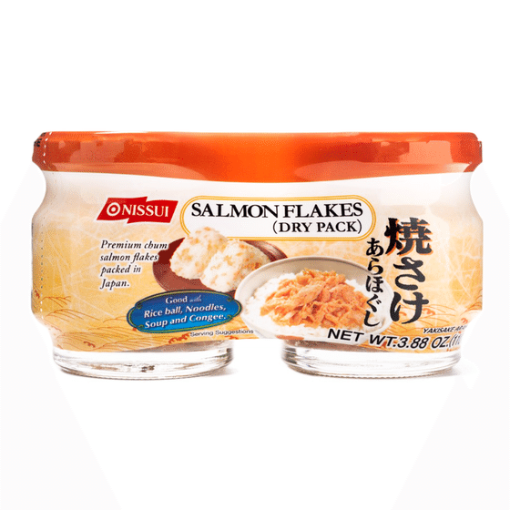 weee_canned_Nissui Salmon Flakes 3.88 oz