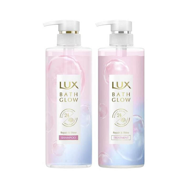Lux Bath Glow シャンプー&コンディショナー400g + 400g - Weee!