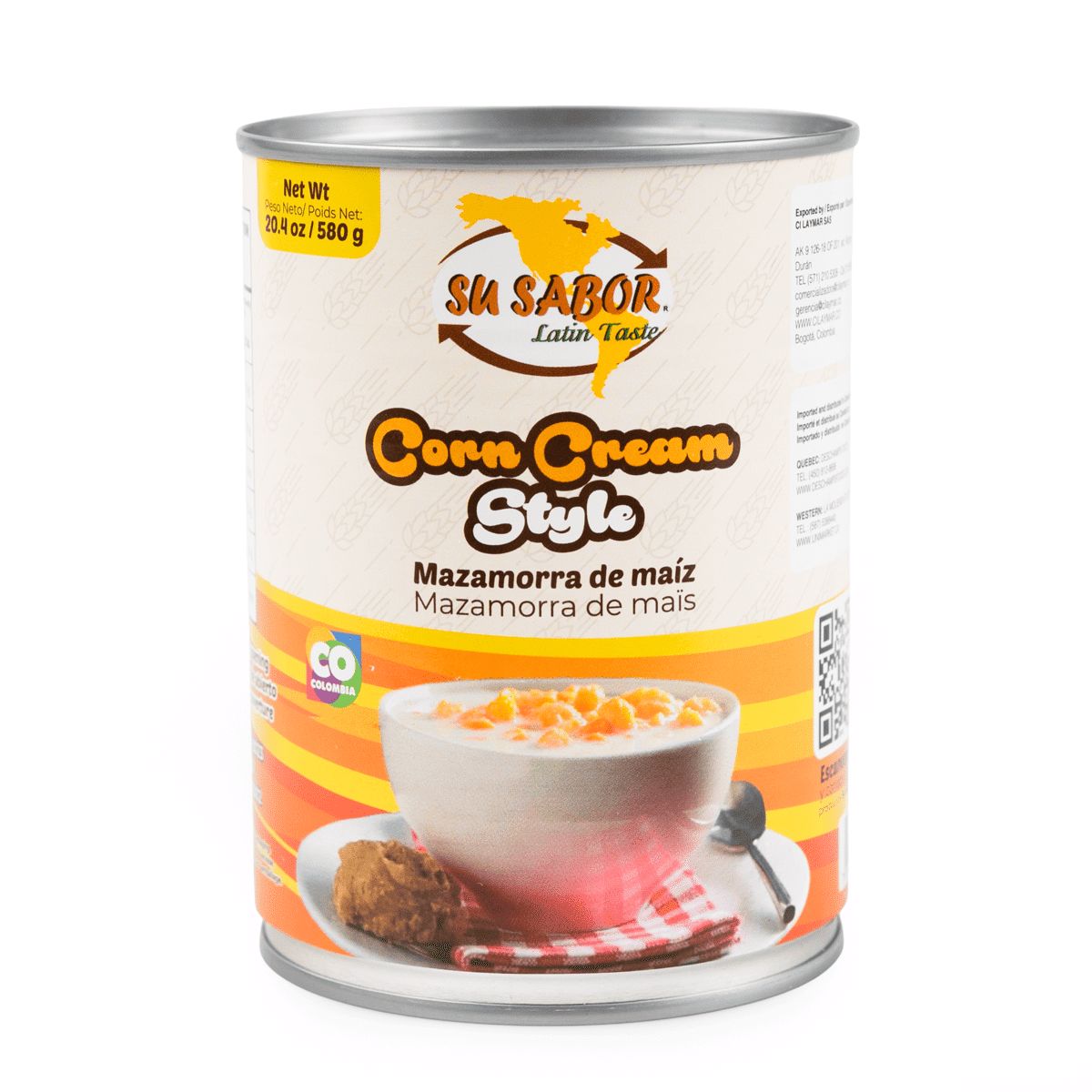 Su Sabor Mazamorra Corn Cream Style 580 g
