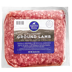 All Natural Ground Lamb 80/20 Frozen 1 lb