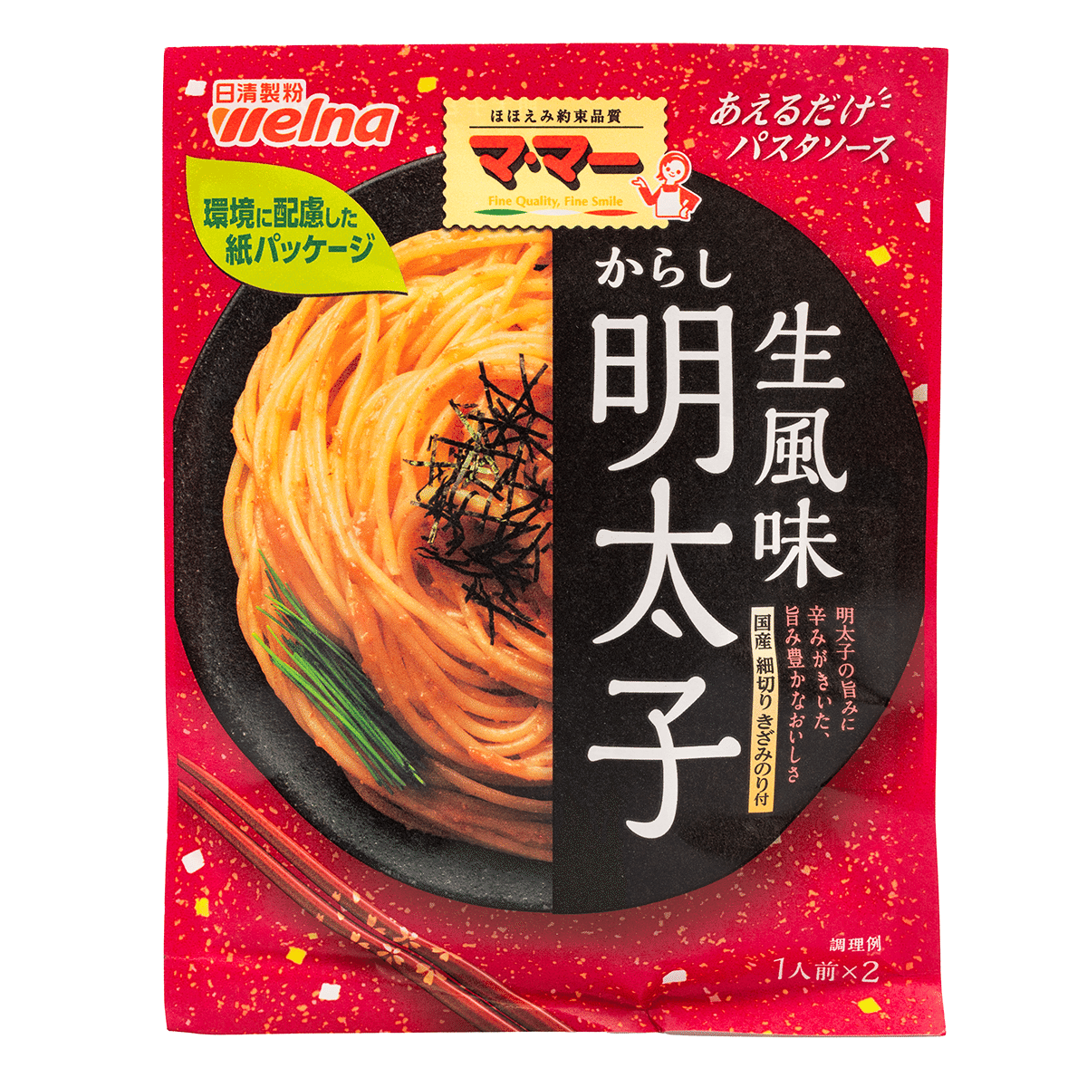Nisshin Seifun Pasta Sauce Mentaiko Spicy Cod Roe Flavor 48 g