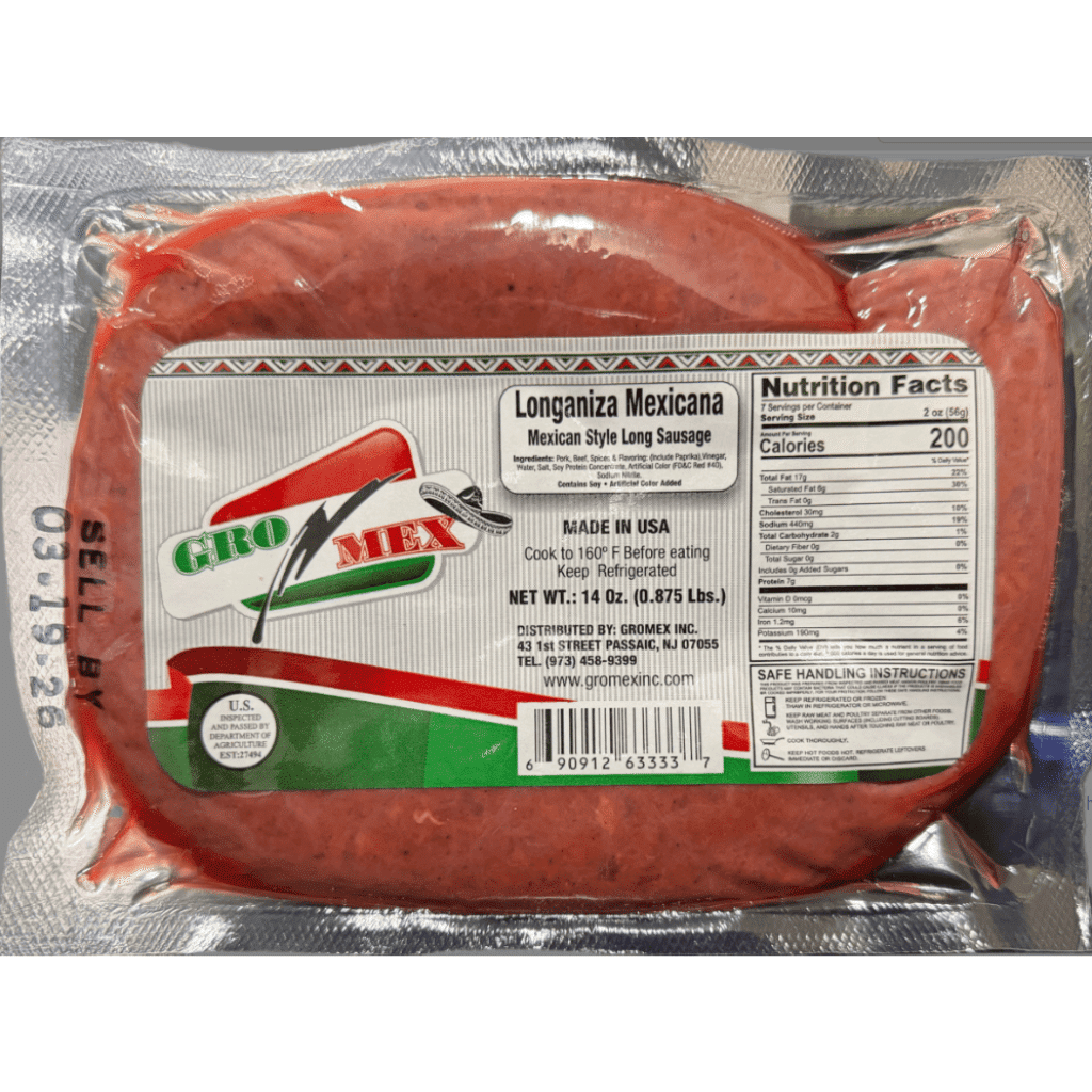 Gromex Longaniza 14 oz