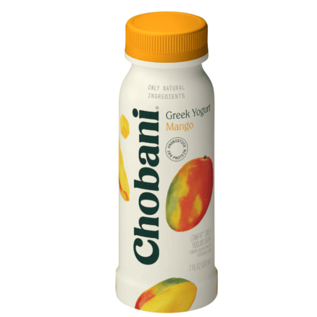 Chobani 低脂希腊酸奶饮料(芒果味)瓶装 7 盎司