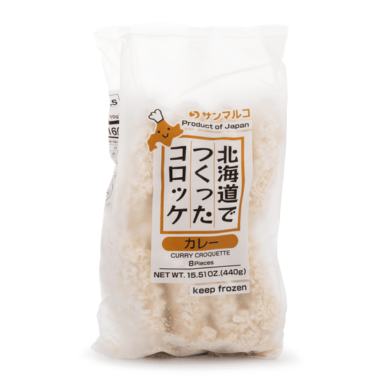 weee_frozen_Sanmaruko Curry Croquette 8pcs Frozen 15.51 oz