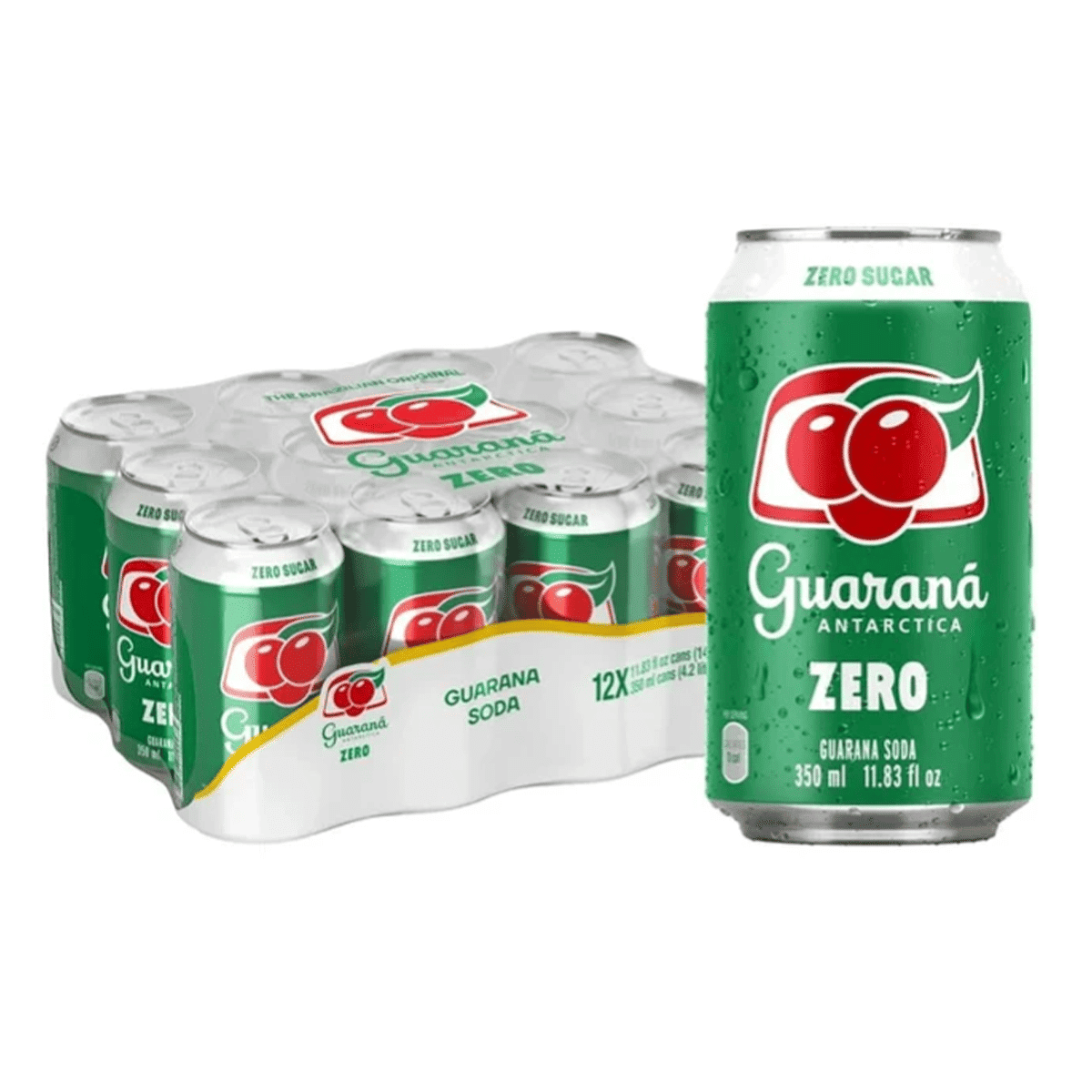 Guarana Antartica Zero 350 ml*12 latas