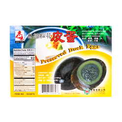 Asian Taste Preserved Duck Eggs 6ct 1 each*24 pack