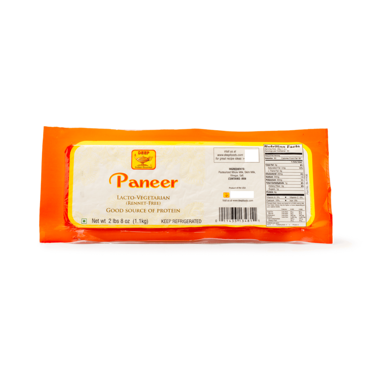 Deep Raw Paneer 1133 g
