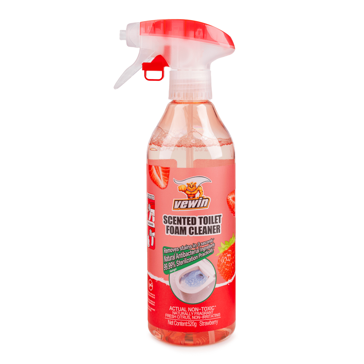 Vewin  Magic Scented Toilet Cleaning Bubble 520 g