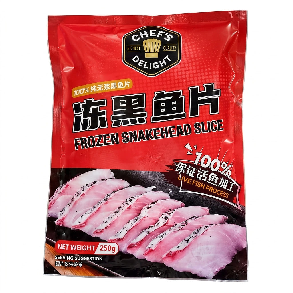 Chef Delight  Snakehead Fish Fillets, Frozen 250 g