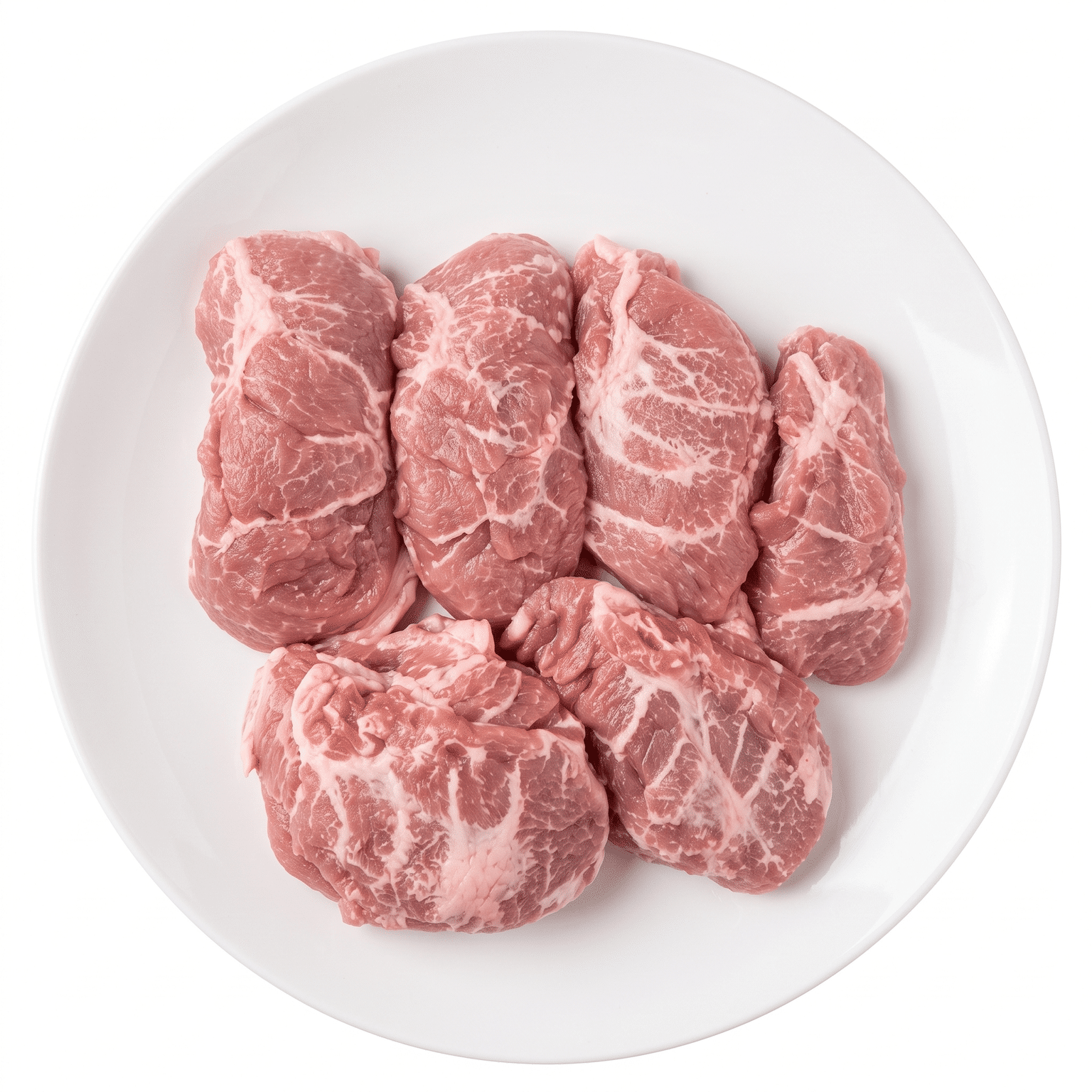 Thịt heo má đào 2 lb