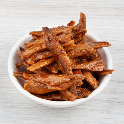 JINZAI 핫앤스파이시 피쉬 스낵 240 그램