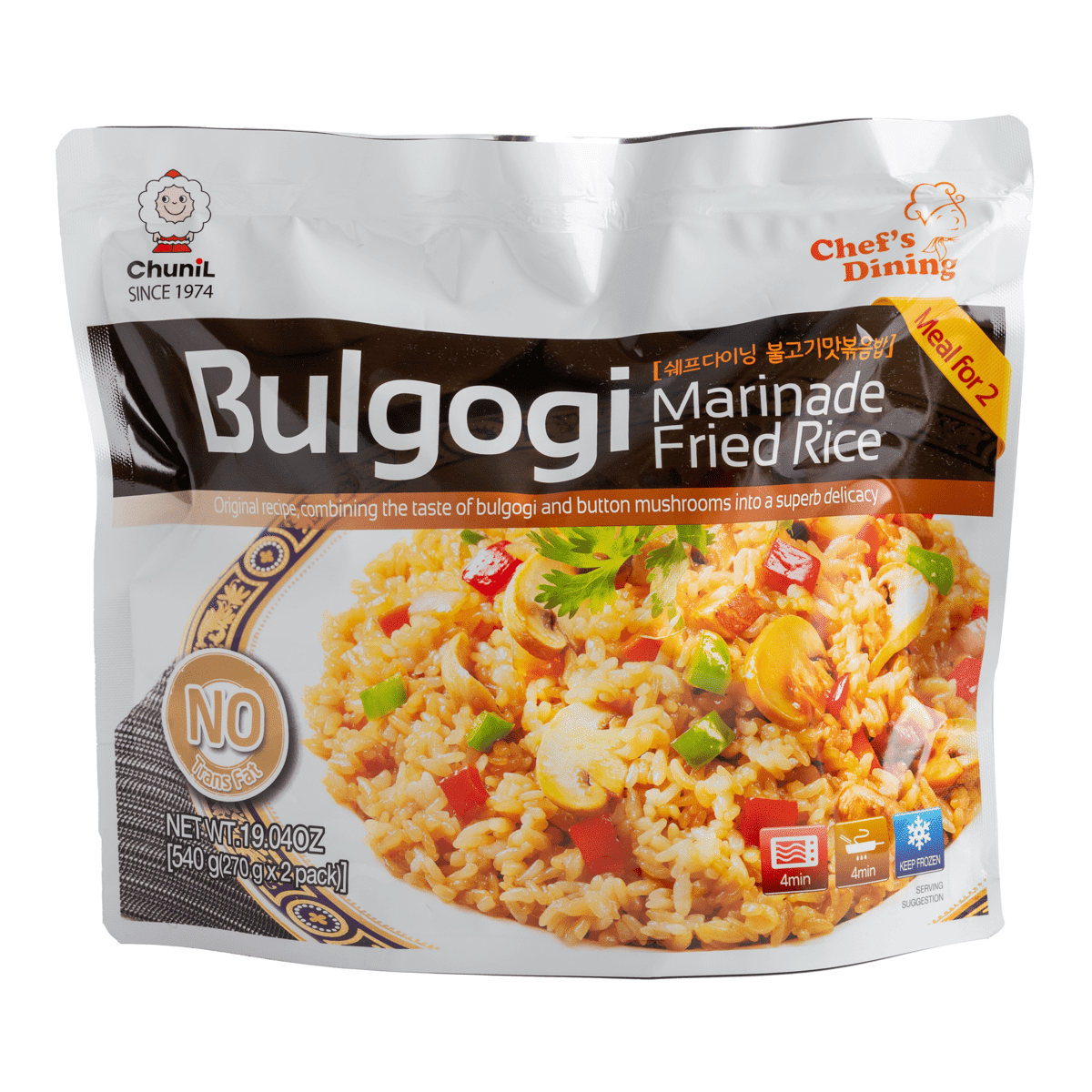 천일 불고기 볶음밥 270G X 2팩 540 그램