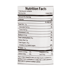 Woongjin Nature Flat Peach 340 ml