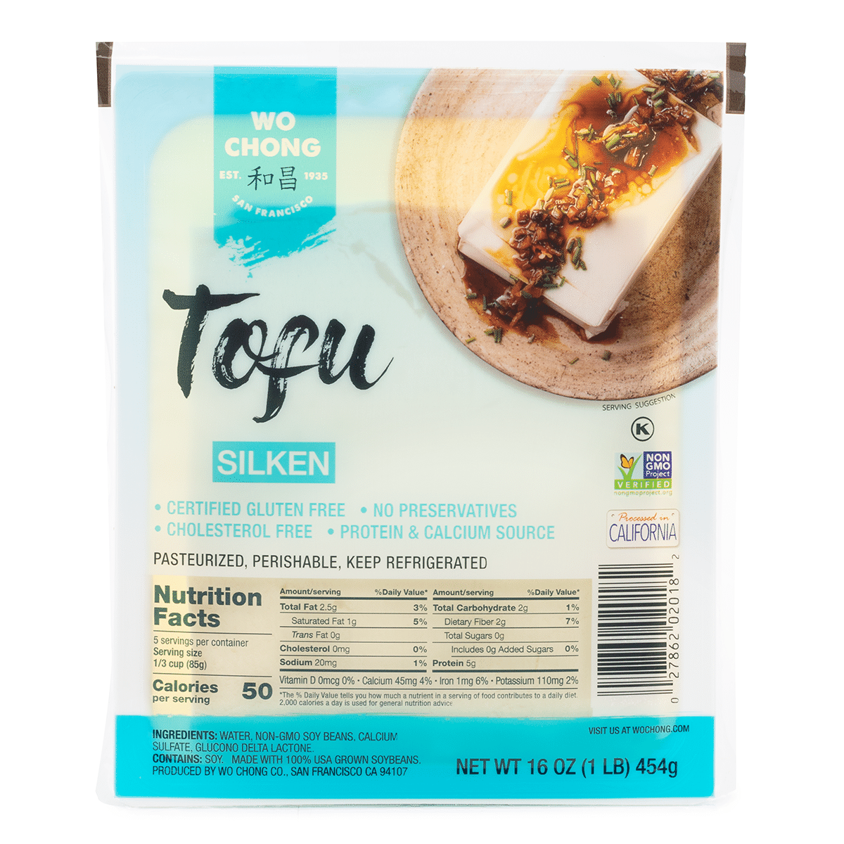 Wo Chong Silken Tofu 455 g