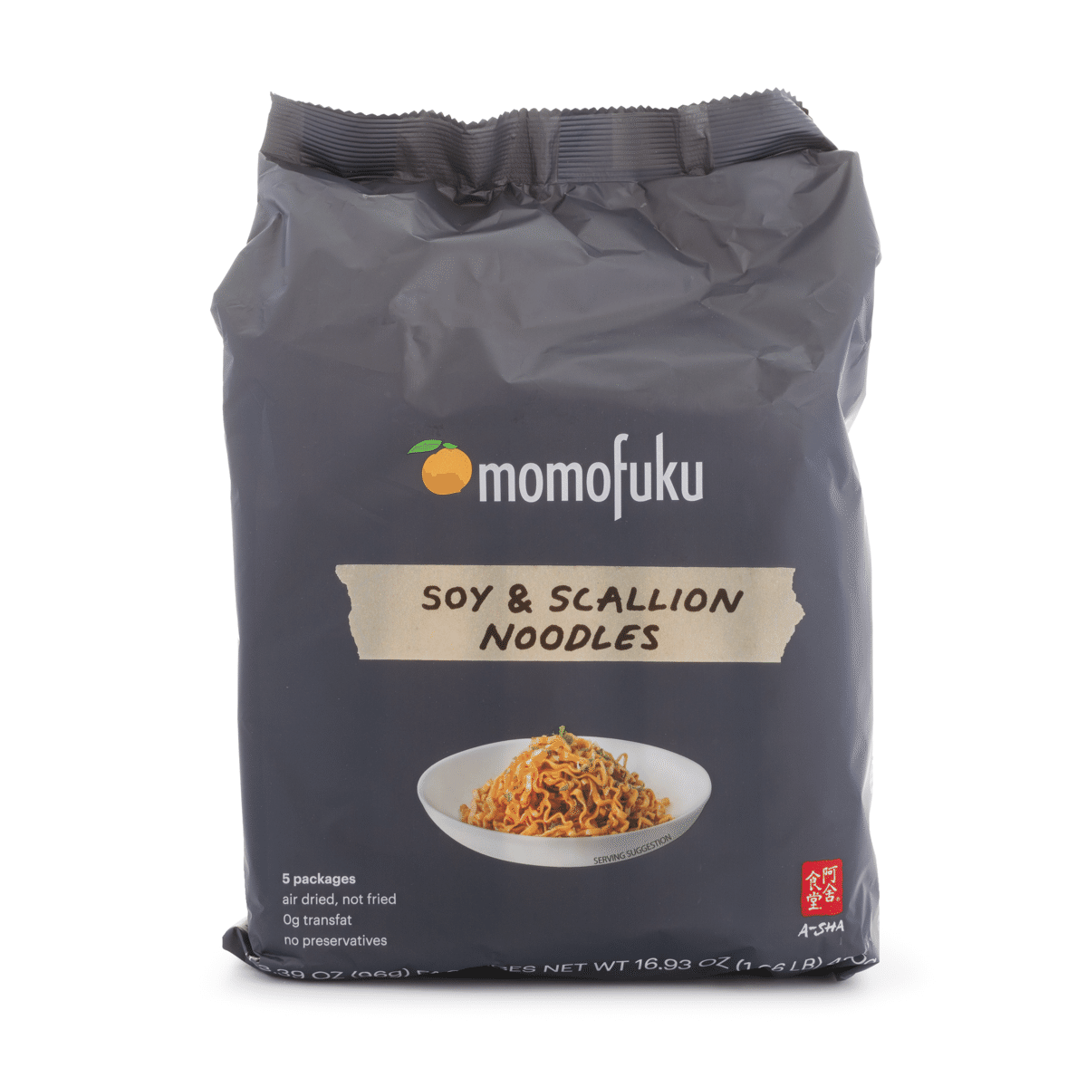 Momofuku 葱油拌面 5袋 3.55 盎司*4 包*10 箱