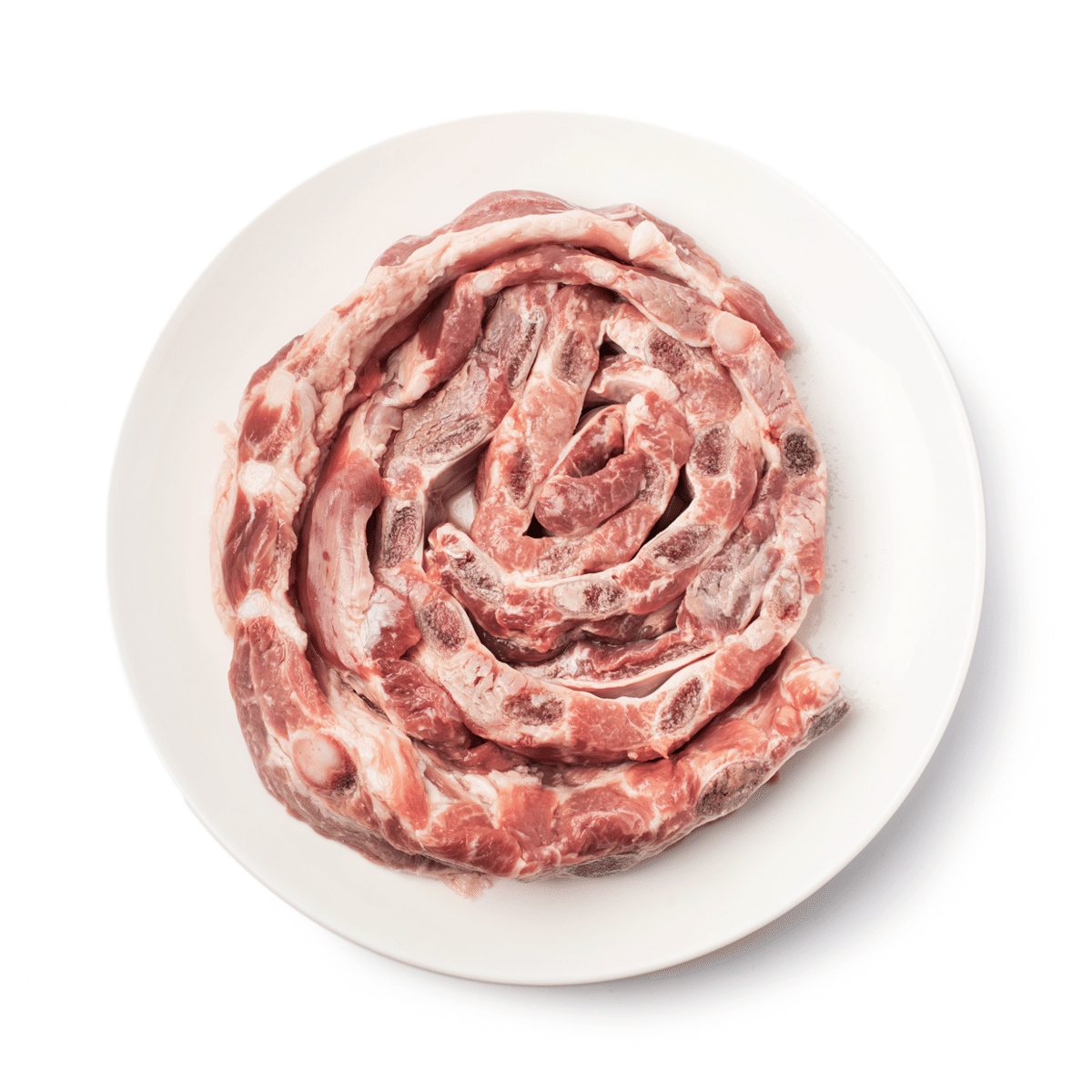 Sliced Pork Spare Rib, Frozen 1.5 lb