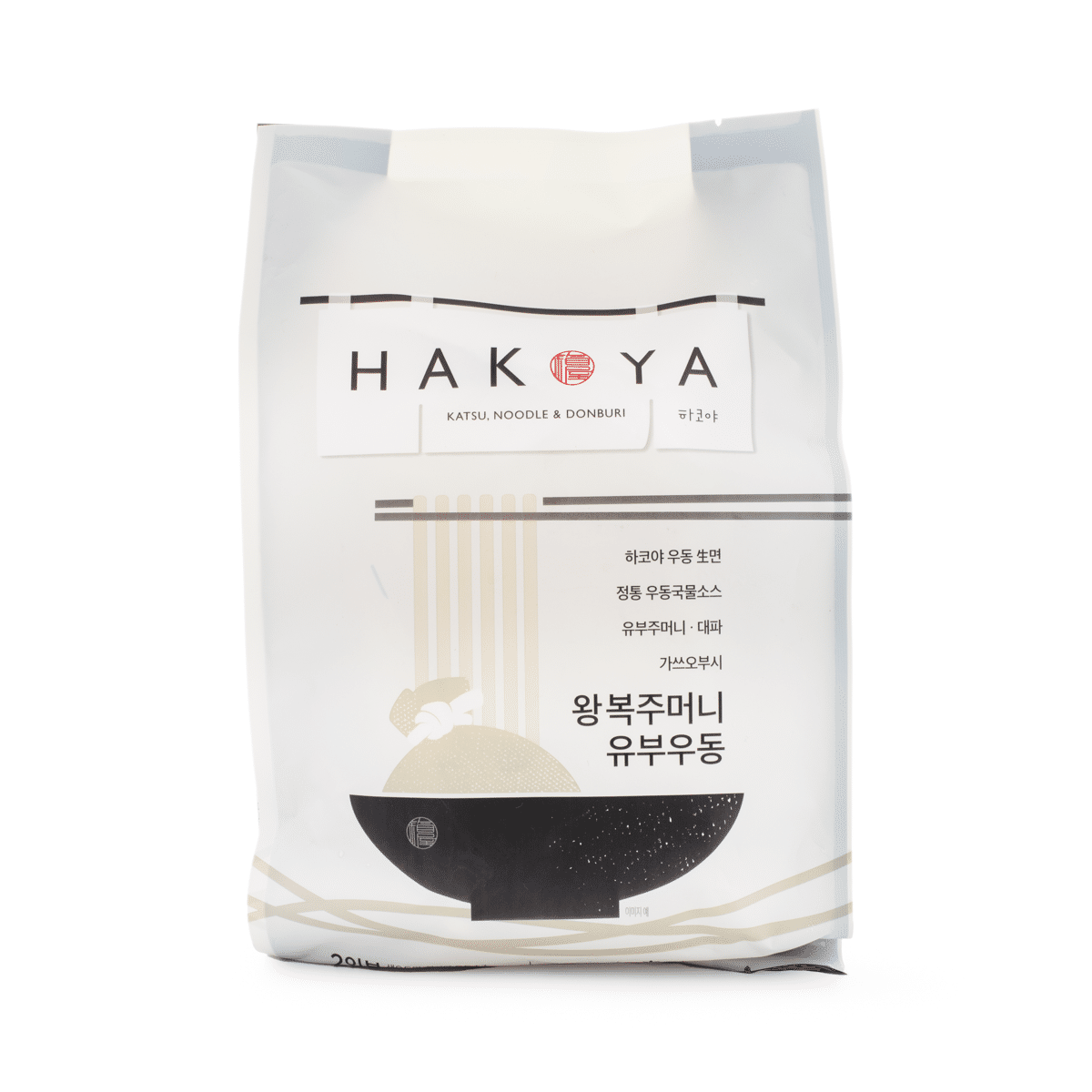 Hakoya 왕복주머니 유부우동 522 그램