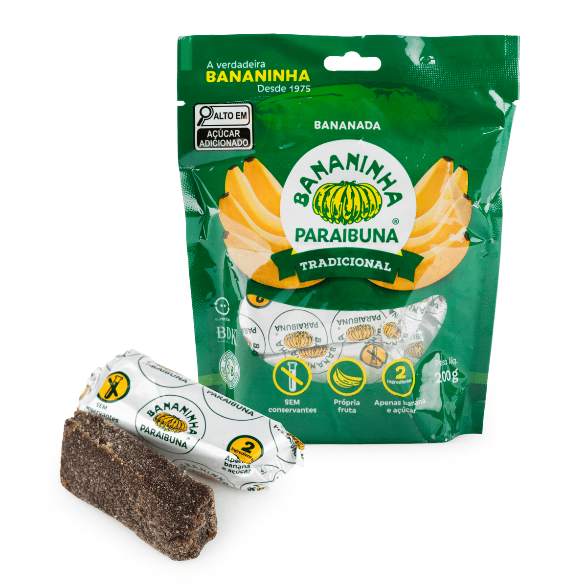 Paraibuna Traditional Banana Bar 200 gramo(s)