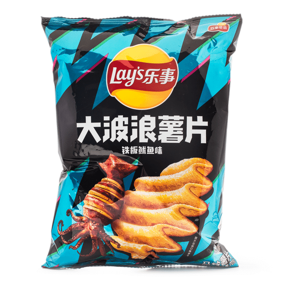 weee_snack_Lay's Wave Chips, Grilled Squid Flavor 70 g