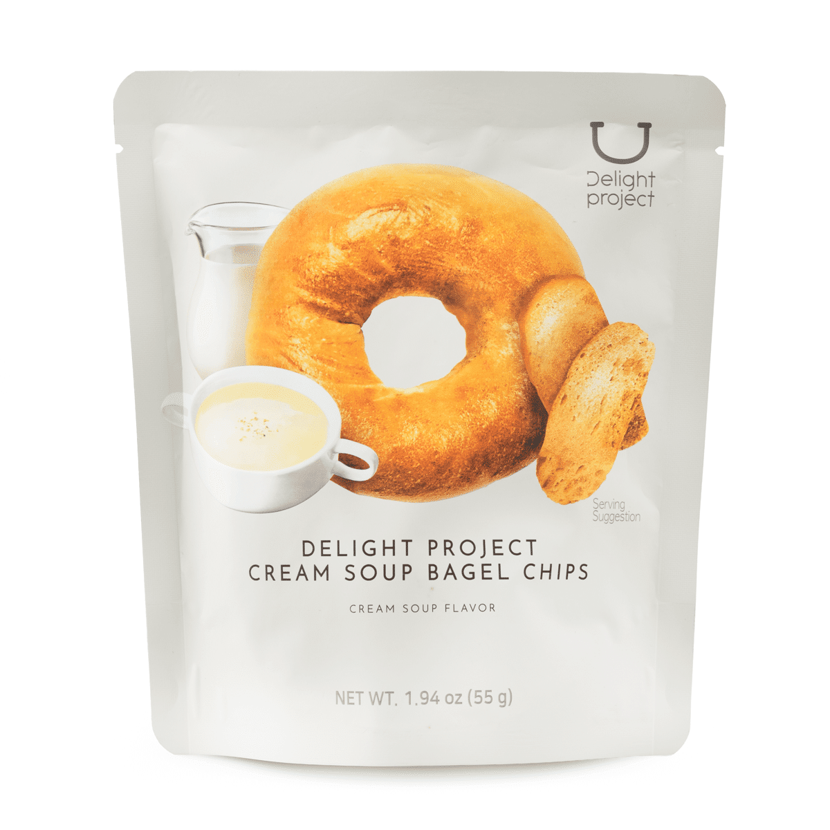 Delight Project Cream Soup Bagel Chip 55 g