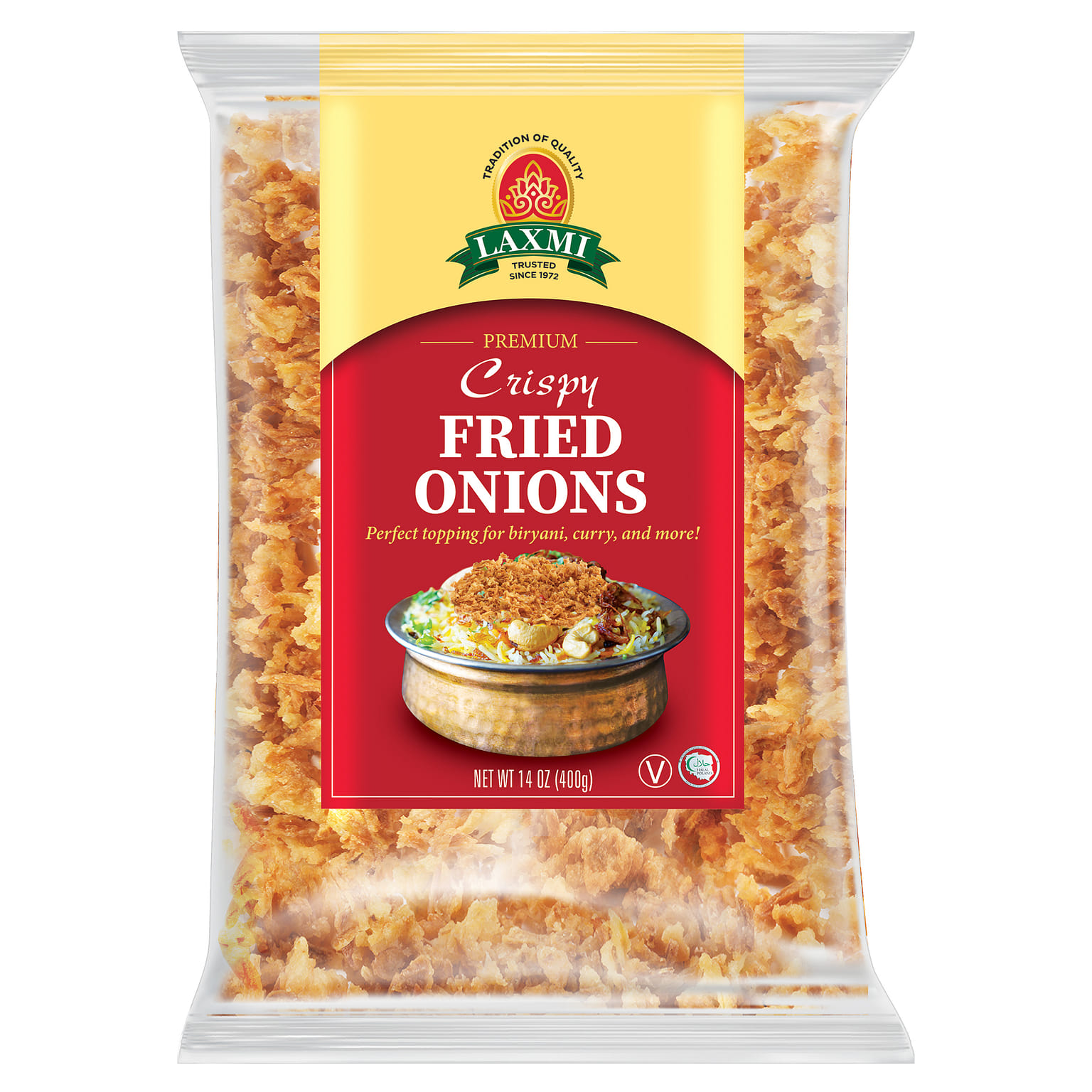 Laxmi Fried Onions 14 oz