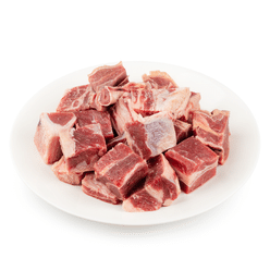 Beef Rough Flank Cube Cut for Stew, Frozen 2 lb
