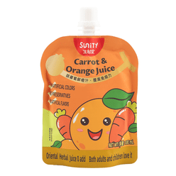 Sunity Carrot & Orange Juice 100 ml*10 pack