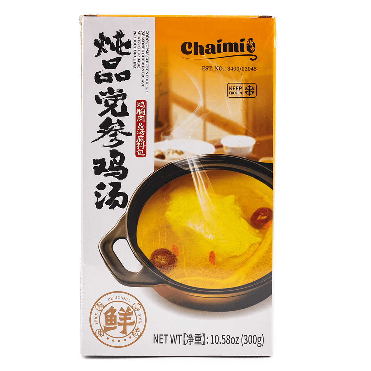 ChaiMi Codonopsis Chicken Soup（Chicken breast meat） 300 g