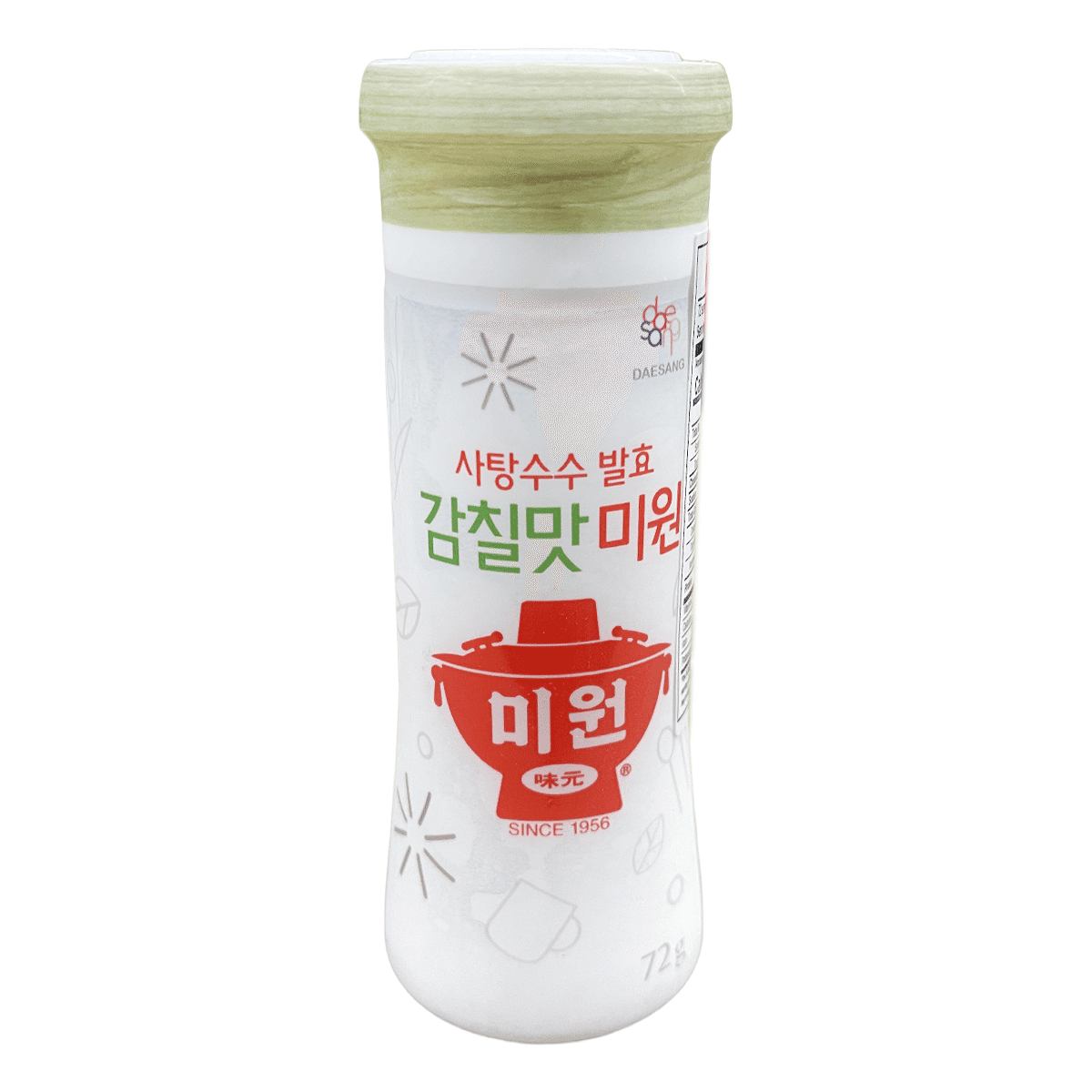 대상 사탕수수 발효 감칠맛 미원 72 그램