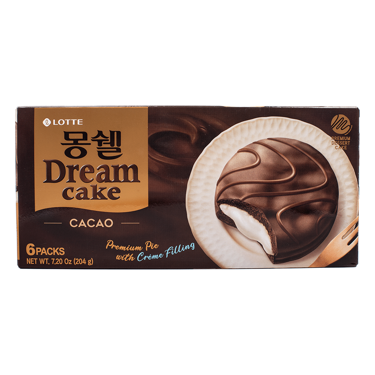 롯데 몽쉘 카카오 6개입 192 그램*16 팩