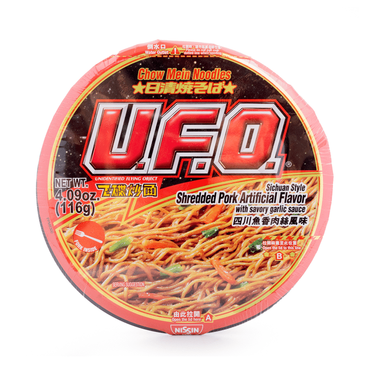 Nissin UFO やきそば 魚香肉絲味 - Weee!