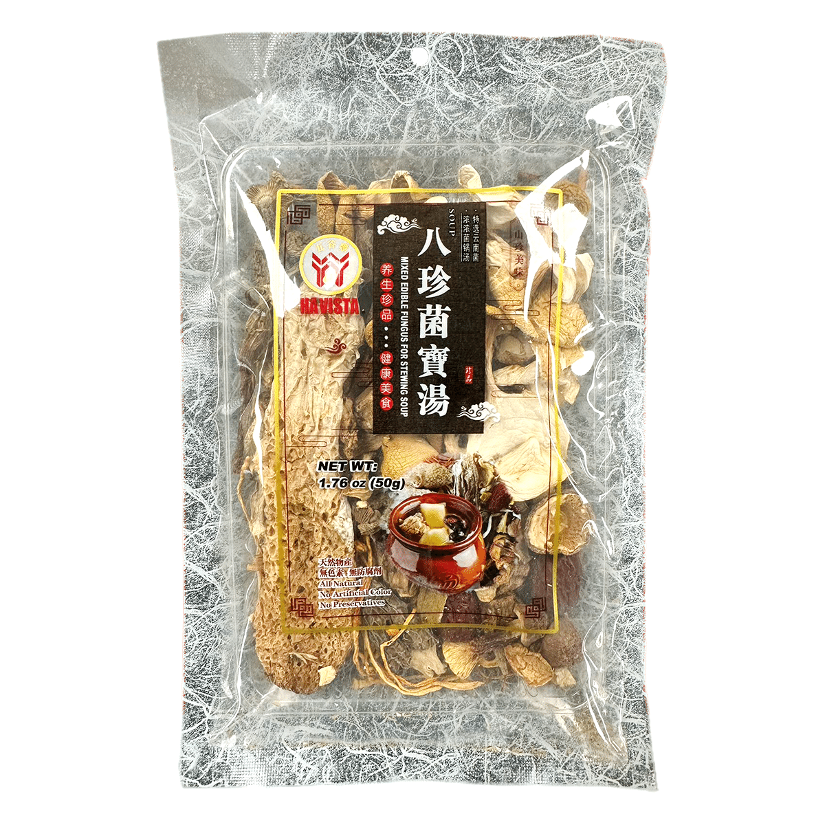 MIXED EDIBLE FUNGUS FOR STEWING SOUP 50 g