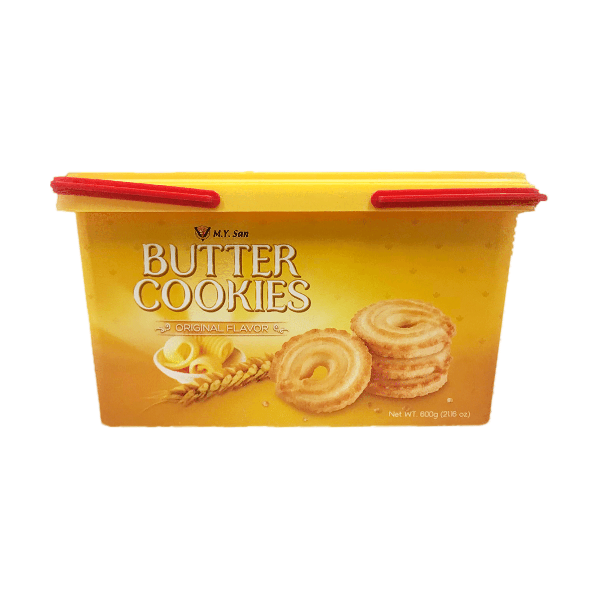 M.Y San Butter Cookies 600 g*8 pack