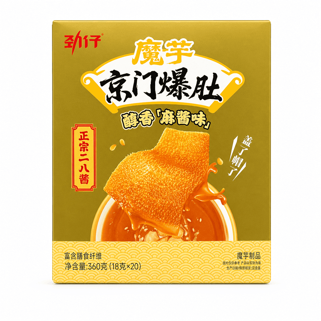 Jin’s Jingmen Konjac Original Sesame Flavor 360 g