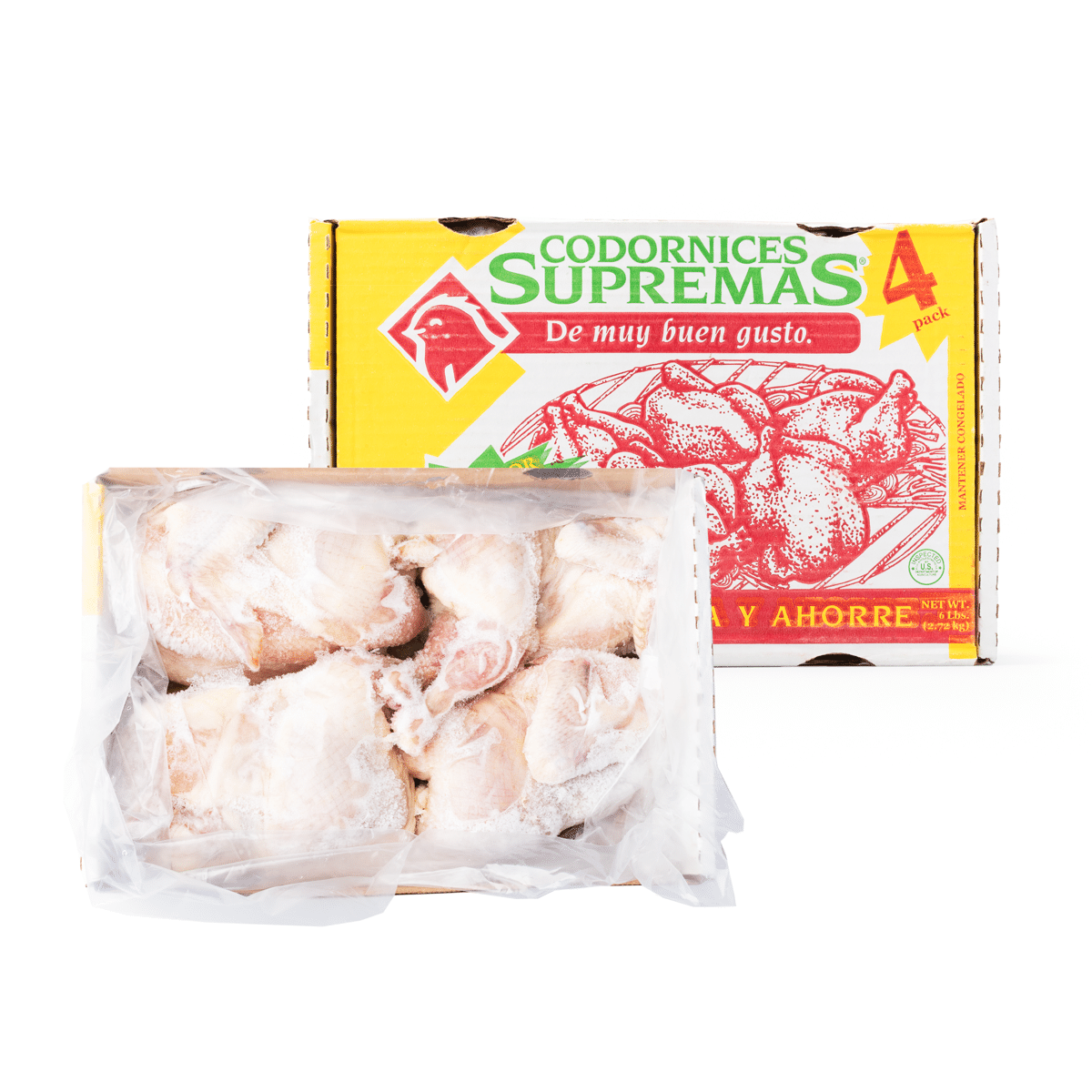 SUPREMAS Codornices Cornish Game Hens 6 lb