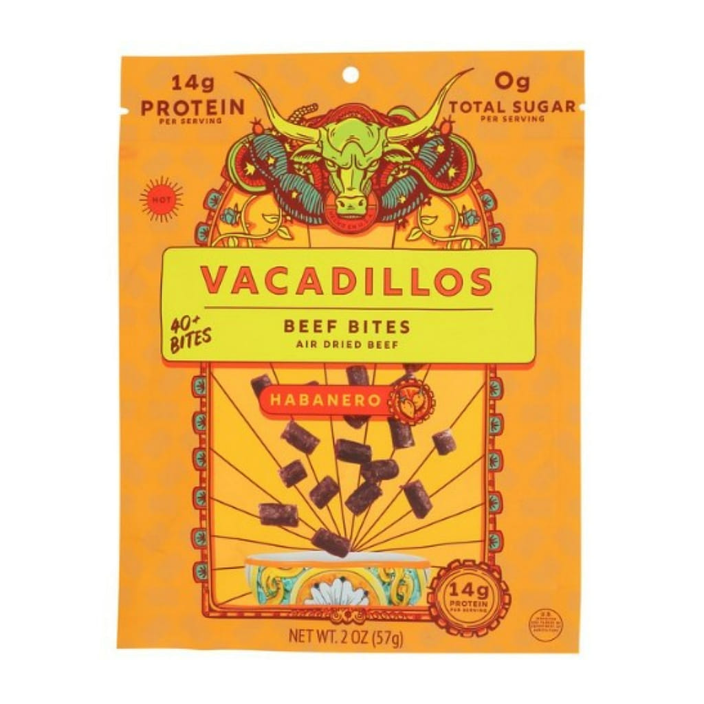 Vacadillos Beef Bites Habanero flavor 2 oz