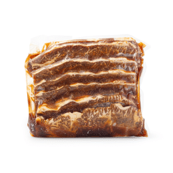 Island Pacific Galbi Marinated Beef Short Ribs ( Korean BBQ ) 3 lb