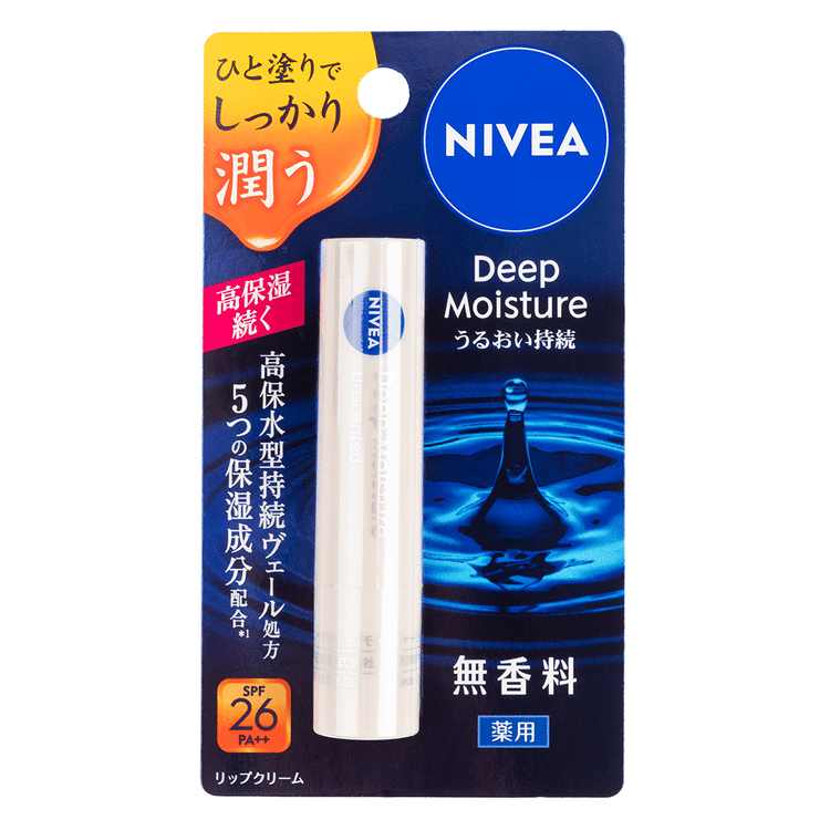 ニベア Deep Moisture Lip 2.2g 1 各 - Weee!