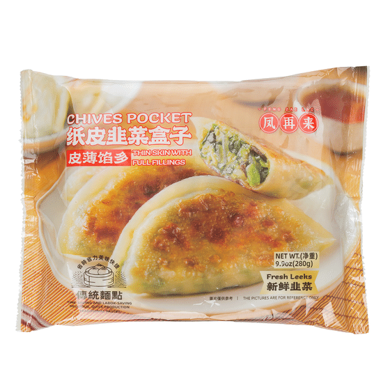 weee_frozen_凤再来 纸皮韭菜盒子 280 克